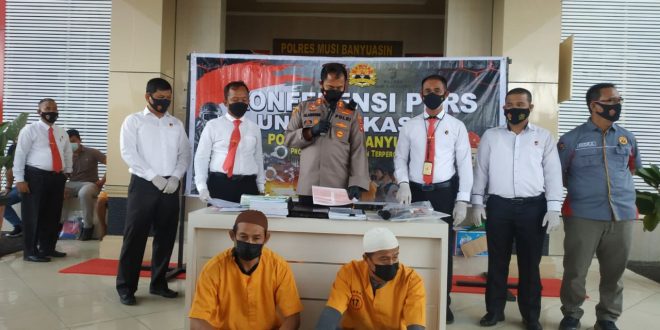 Dua Mantan Kades Di Muba Ditahan Polisi