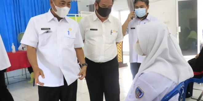 Gencarkan Suntik Vaksin, Giliran Peserta Didik SMA Sederajat di Muba