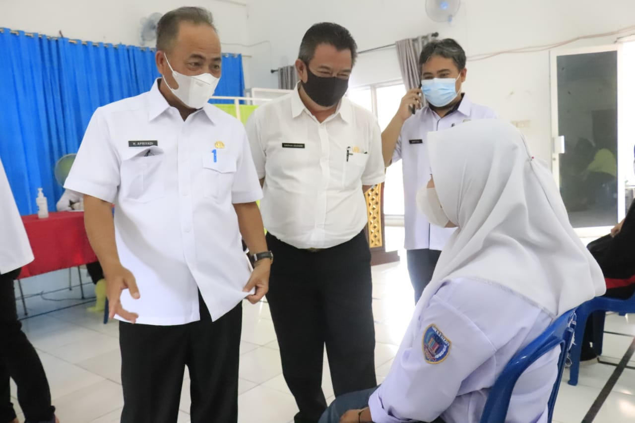 Gencarkan Suntik Vaksin, Giliran Peserta Didik SMA Sederajat di Muba