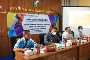 Sepakati Rencana Tata Kelola Ruang Kota, Camat Babat Toman Dan Dinas PUPR Muba Siap Berkolaborasi