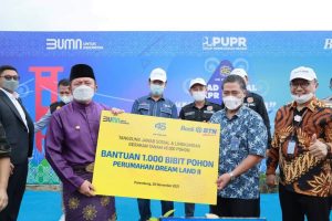 Gubernur Sumsel Resmikan Program KPR Pasti BTN. (Foto : Humas Prov. Sumsel)