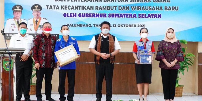 Gubernur Sumsel Tutup Pelatihan Kewirausahaan. (Foto : Humas Prov. Sumsel)