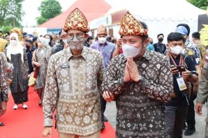 Pertama dalam Sejarah, Festival Sriwijaya Sumsel Dibuka oleh Menteri. (Foto : Humas Prov. Sumsel)
