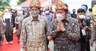 Pertama dalam Sejarah, Festival Sriwijaya Sumsel Dibuka oleh Menteri. (Foto : Humas Prov. Sumsel)