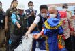 Listrik masuk sawah yang digagas  Gubernur Sumsel H. Herman Deru diapresiasi Ketua Umum DPP Perhiptani  H. Isran Noor. (Foto : Humas Prov. Sumsel)