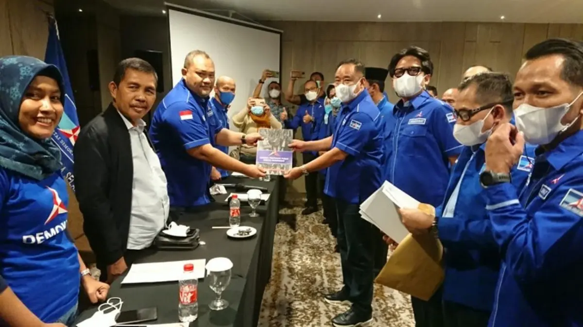 Dewan Pimpinan Daerah (DPD) Partai Demokrat Provinsi Sumatra Selatan (Sumsel) menggelar Musyawarah Daerah (Musda) IV di Hotel The Excelton, Palembang. (MUSINEWS.ID/HAIRUDIN)