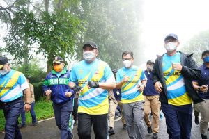 Herman Deru Dukung Sriwijaya Dempo Run Jadi Event Nasional. (Humas : Prov. Sumsel)