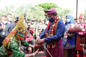 Hadiri Paripurna HUT Ke-18 Kabupaten OKU Timur. (Foto : Humas Prov. Sumsel)