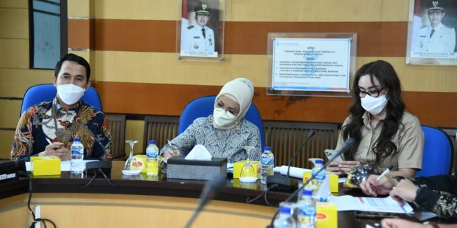 BSB Prabumulih menerima kunjungan kerja ketua DPRD Sumsel, Hj. RA Anita Noeringhati, SH.,MH