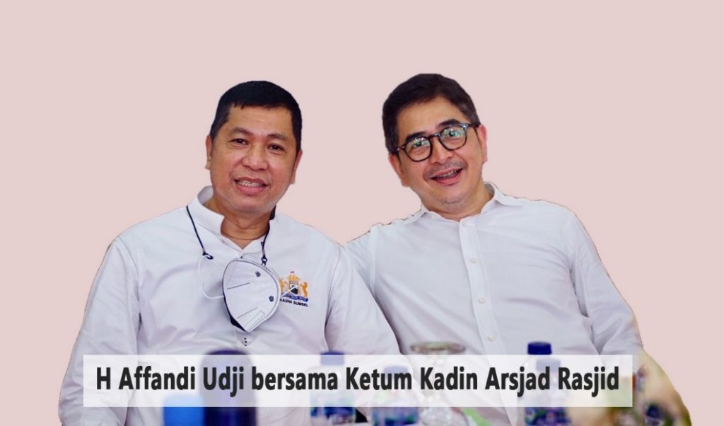 Affandi Udji dan Ketua Umum KADIN Indonesia