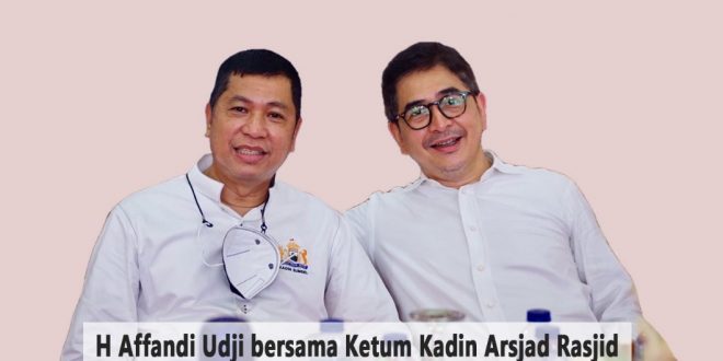 Affandi Udji dan Ketua Umum KADIN Indonesia