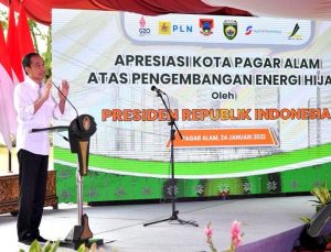 Presiden Apresiasi Kota Pagar Alam Sebagai Kota Hijau Pertama di Indonesia