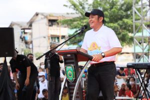 Gubernur Herman Deru Buka Festival Sungai Sekanak Lambidaro. (Foto : Humas Prov. Sumsel)