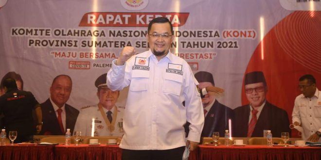 Hendri Zainuddin, Ketua KONI Sumatera Selatan