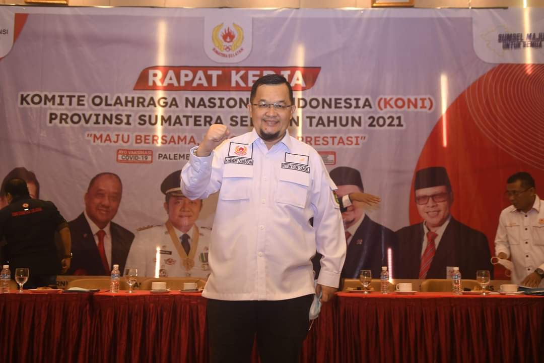 Hendri Zainuddin, Ketua KONI Sumatera Selatan