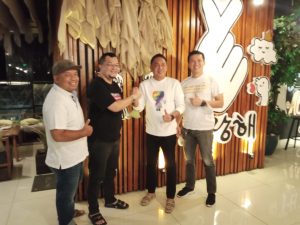 Pengurus ISSI Kota Lubuklinggau bersama Ketua KONI Sumsel, Hendri Zainuddin.