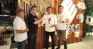 Pengurus ISSI Kota Lubuklinggau bersama Ketua KONI Sumsel, Hendri Zainuddin.