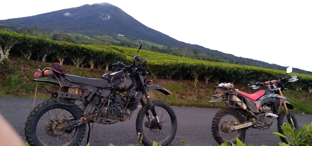 Jelajahi Keindahan Alam Lahat dan Pagar Alam, Motocamping Dual Purposes Sumsel Berlangsung Sukses