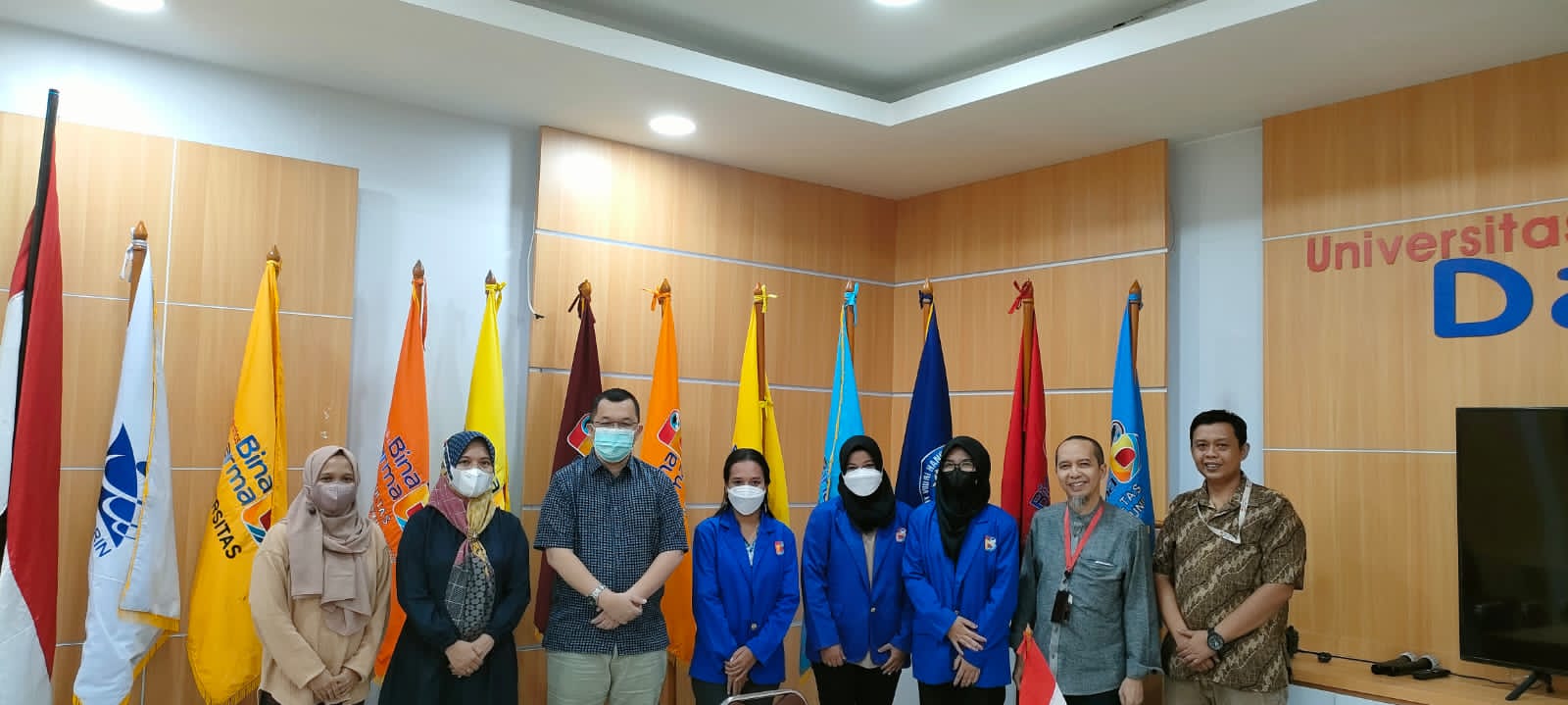 Pelepasan Mahasiswa Universitas Bina Darma pada program MBKM