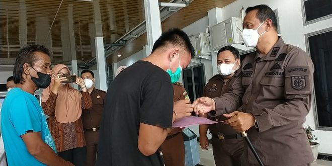 Perdana di Kabupaten OKU Selatan, Kejari Lakukan Restorative Justice
