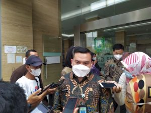 dr. Syamsuddin Isaac, Ketua Panitia Pelaksana Mandiri Basketball Action South Sumatera. (foto : rmolsumsel.id)