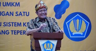 Wakil Menteri Keuangan (Wamenkeu) Republik Indonesia, Prof Suahasil Nazara, SE. MSc. Ph.D mengakui pemilihan tempat Kick Off Pemberdayaan UMKM Kemenkeu Satu di Sumsel, pada hari Jumat (18/3)