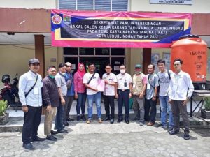 Elpan Juniardi mendaftar sebagai calon ketua Karang Taruna Kota Lubuklinggau