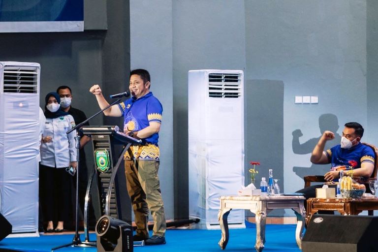 Herman Deru Membuka Pelaksanaan Mandiri Basketball Action South Sumatera 2022