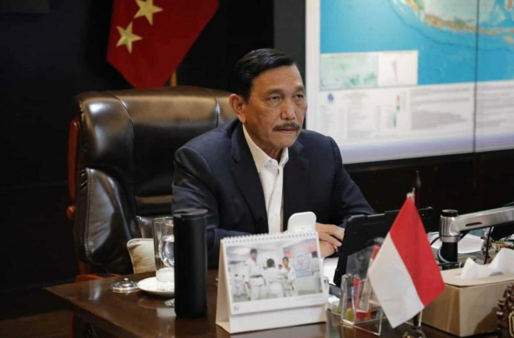 Menteri Koordinator Bidang Kemaritiman dan Investasi (Menko Marves) Republik Indonesia, Luhut Binsar Panjaitan. (foto : SMSI Sumsel)