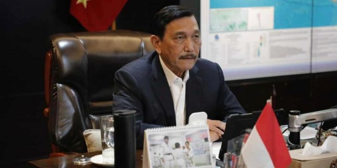 Menteri Koordinator Bidang Kemaritiman dan Investasi (Menko Marves) Republik Indonesia, Luhut Binsar Panjaitan. (foto : SMSI Sumsel)