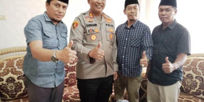Pengurus IKM Lubuklinggau bersama Kapolres Lubuklinggau