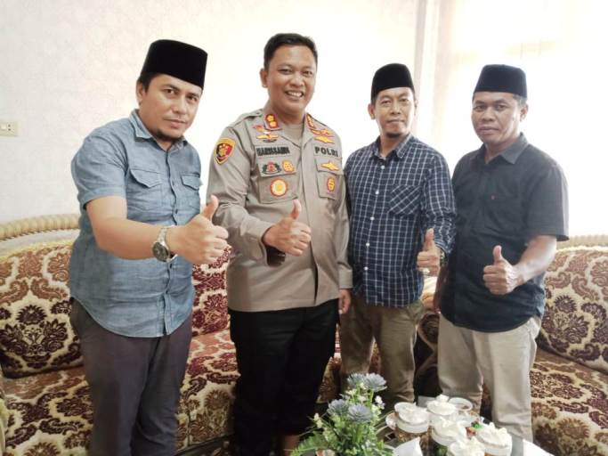 Pengurus IKM Lubuklinggau bersama Kapolres Lubuklinggau