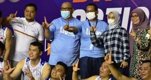 Tim Bola Basket Bank Mandiri (foto : musinews.com / repi alrahmad)