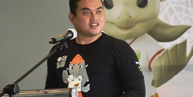 dr. Syamsuddin Isaac Surya Menggala, Ketua Pelaksana MBA South Sumatera tahun 2022. (foto : ig/mandiribasketballaction.2022)