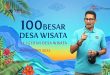 100 Besar Desa Wisata Anugerah Desa Wisata Indonesia Tahun 2022. (foto : ist)