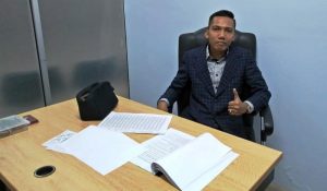 A. Rilo Budiman, Ketua Ikatan Lawyer Universitas Sriwijaya. (foto : TNTNews.co)