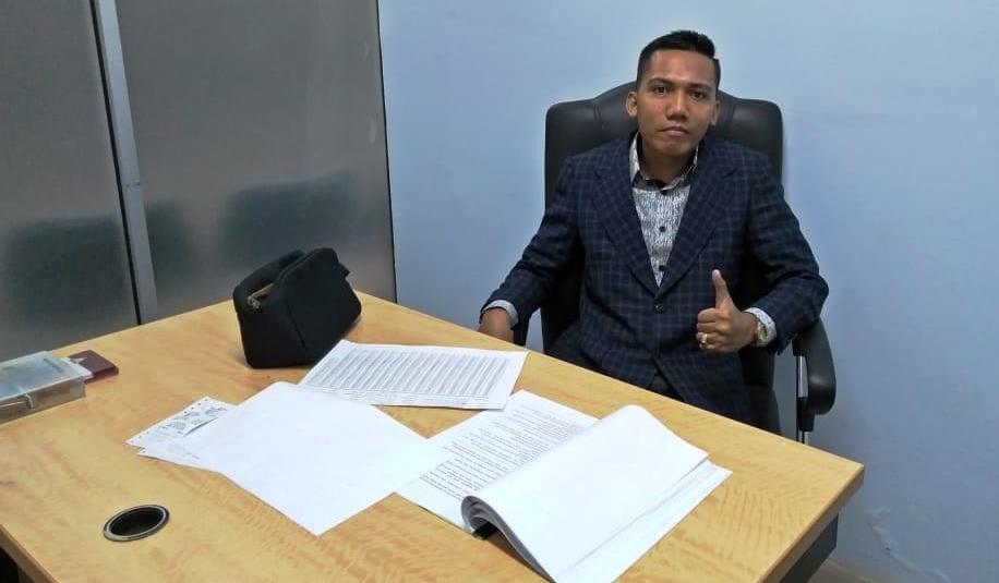 A. Rilo Budiman, Ketua Ikatan Lawyer Universitas Sriwijaya. (foto : TNTNews.co)
