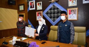 Bupati Kabupaten Musi Rawas, Hj. Ratna Machmud, mendukung penuh Musi Rawas Jadi Smart City. (foto : SMSI Sumsel)