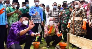 Resmikan ITMS, Bupati Tunggu Ide-ide Kreatif dan Inovatif Bangun Musi Rawas. (foto : Febri)