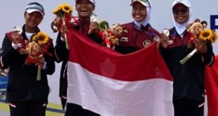 Atlet Rowing Sumsel, Puteri Agni Anugerah, Raih Medali Perak di Sea Games Vietnam. (foto : ist/KONI Sumsel)