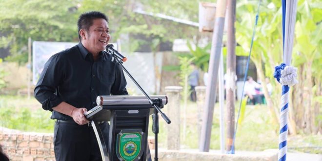 DPP Gencar Indonesia melaunching Kebun Kota dengan Tema Sumsel Mandiri Pangan, di Jalan Swadaya Pakjo, Kecamatan Alang-Alang Lebar, Minggu (5/6) pagi. (Foto : Humas Prov. Sumsel)
