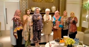 Ketua DPRD Sumsel, Hj. Anita Noeringhati, menerima audiensi pengurus Srikandi TP Sriwijaya. (foto : IST/musinews.id)