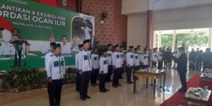 Ahmad Wazir Noviadi atau yang akrab disapa Ovi Mawardi, dilantik oleh Ketua PORDASI Sumsel sebagai Ketua PORDASI Kabupaten Ogan Ilir (foto : musinews.id/Irvan)