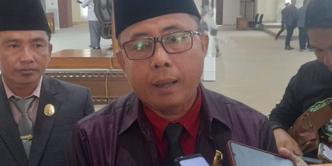 Amir Hamzah, Ketua Fraksi PDI Perjuangan DPRD Kabupaten Ogan Ilir. (foto : MusiNews.id/Irvan)