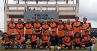 Tim Sepak Bola Jurnalis OI FC yang dibentuk oleh PWI Ogan Ilir. (foto : MusiNews.id/Irvan)