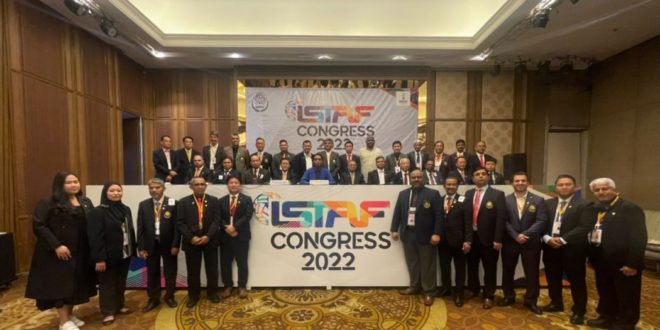 Peserta Kongres ISTAF Tahun 2022 di Bangkok, Thailand, pada hari Jum'at tanggal 29 Juli 2022. (foto : IST)