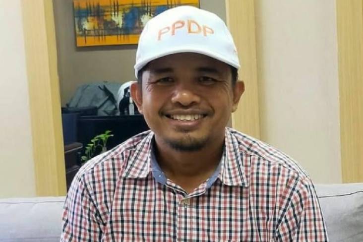 Komisioner Komisi Pemilihan Umum (KPU) Republik Indonesia periode 2022-2027, Idham Holik. (foto : SINDOnews.com/Nilakusuma)