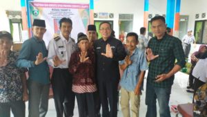 Anggota DPRD Sumsel, H. Juanda Hanafiah, bersama masyarakat saat Reses Tahap II Tahun 2022.