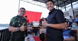 Bupati Kabupaten Ogan Ilir, Panca Wijaya Akbar, gelar pisah sambut dengan Kapolres Ogan Ilir. (foto : Humas Pemkab Ogan Ilir)