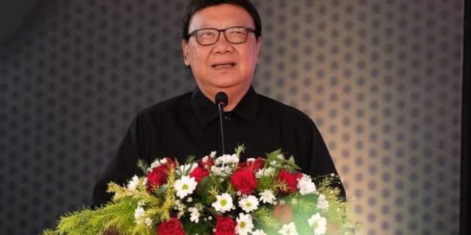 Tjahjo Kumolo, Menteri Pendayagunaan Aparatur Negara dan Reformasi Birokrasi Republik Indonesia. (foto : kompas.com/Ika fitriana)
